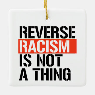 Adorno De Cerámica El racismo inverso no es algo