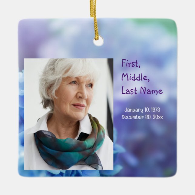 Adorno De Cerámica El recuerdo de Keepsake desapareció pero no se olv (Anverso)