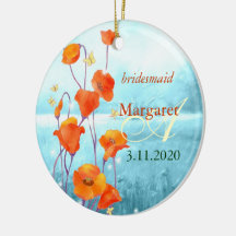 El regalo de las damas de honor de la Boda de la a