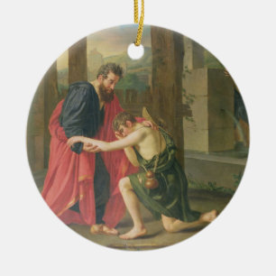 Adorno De Cerámica El regreso del hijo pródigo, 1823 (aceite en canv