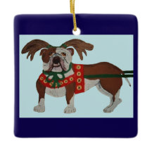 El reno de Santa Bulldog