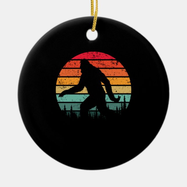 Adorno De Cerámica ¡El retro Gran Silhouette Sun Cree! Original 80' (Frente)