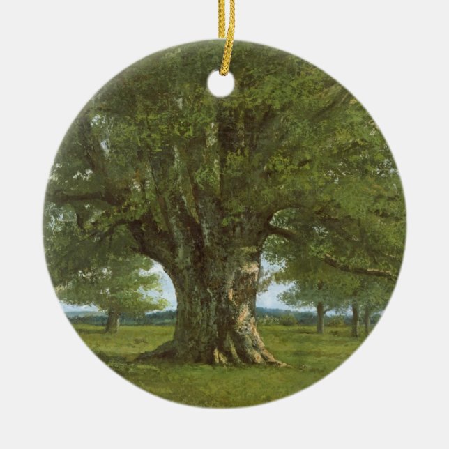 Adorno De Cerámica El roble de Flagey, llamado Vercingetorix (Frente)