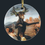 Adorno De Cerámica El Sabbath De Las Testigos Francisco Goya<br><div class="desc">El Sabbath De Las Testigos Francisco Goya</div>