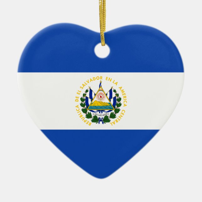 Adorno De Cerámica El Salvador, El Salvador (Frente)