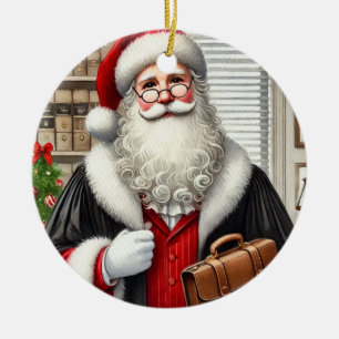 Adorno De Cerámica El Santa Personalizada como Fiscal