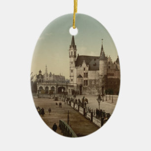 Adorno De Cerámica El Steen, Amberes, Bélgica