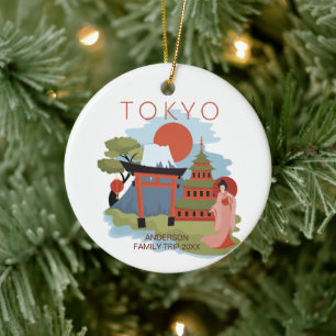 Adorno De Cerámica El Tokio aburrido Japón