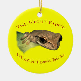 Adorno De Cerámica El turno nocturno