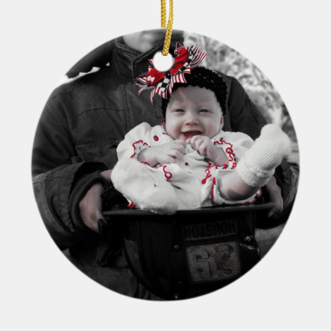 Adorno De Cerámica El valor viene en todos los tamaños (Frente)