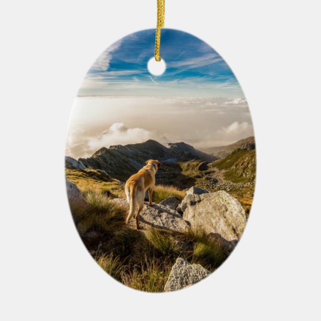 Adorno De Cerámica El viaje (Frente)