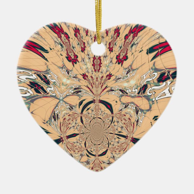 Adorno De Cerámica El vibrante Kaleidoscope africano: Un delicioso vi (Frente)