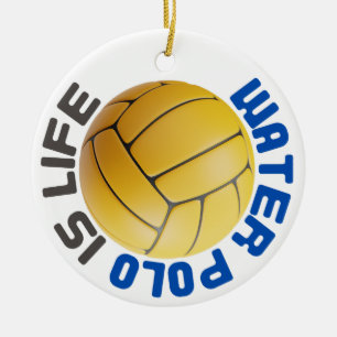 Adorno De Cerámica El waterpolo es vida