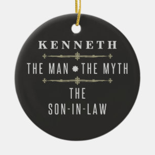 Adorno De Cerámica El yerno El hombre el mito