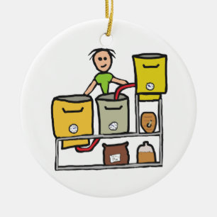 Adorno De Cerámica Elaboración de la cerveza casera