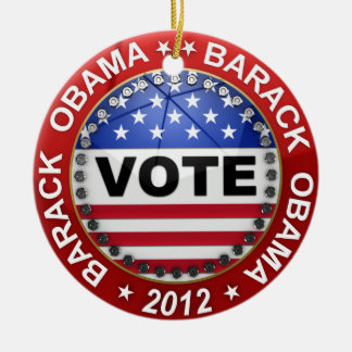 Adorno De Cerámica Elección presidencial Barack Obama 2012