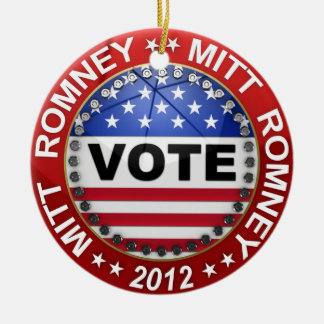 Adorno De Cerámica Elección presidencial Mitt Romney 2012