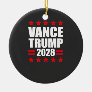 Adorno De Cerámica Elección Presidencial Vance Trump 2028 Política