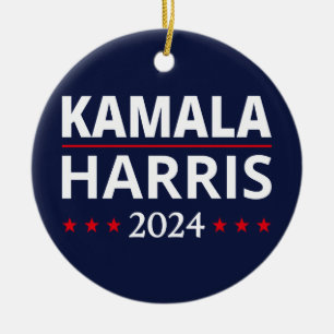 Adorno De Cerámica Elecciones Kamala Harris 2024 III