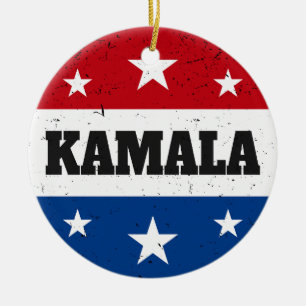 Adorno De Cerámica Elecciones Kamala Harris 2024 V