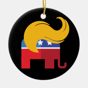 Adorno De Cerámica Elecciones presidenciales Trump 2024