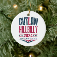 Elecciones Vintage Proscrito Hillbilly Bandera de 
