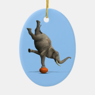 Adorno De Cerámica Elefante artístico