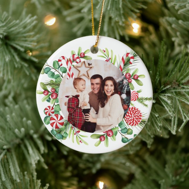 Adorno De Cerámica Elegancia de menta (Árbol)