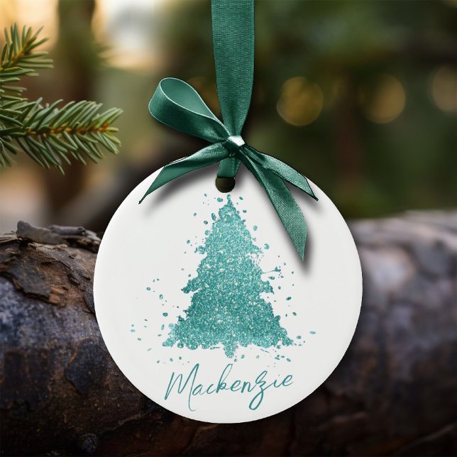 Adorno De Cerámica Elegante árbol de Navidad | Personalizado de Casa  (Subido por el creador)