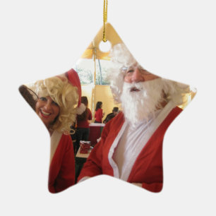 Adorno De Cerámica Elegante Colección Santa.