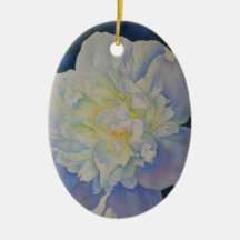 Elegante color de agua floral de peonia amarilla b