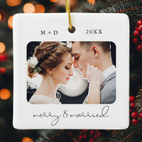 Elegante escritura moderna foto de Boda casada con