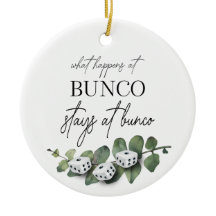 Elegante Eucalyptus Dice Bunco
