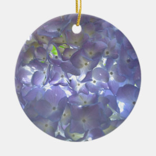 Adorno De Cerámica Elegante luz suave violeta de color púrpura de hor