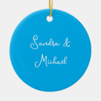 Elegante Personalizado personalizado azul de Azure