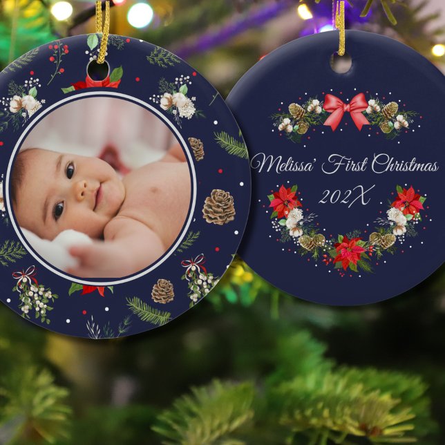 Adorno De Cerámica Elegantes Navidades botánicos escribieron la prime (Subido por el creador)