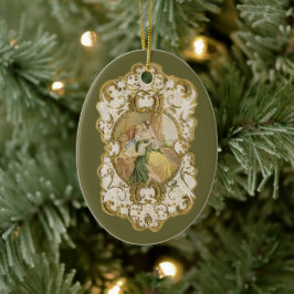 Adorno De Cerámica elegantes Navidades victorianos