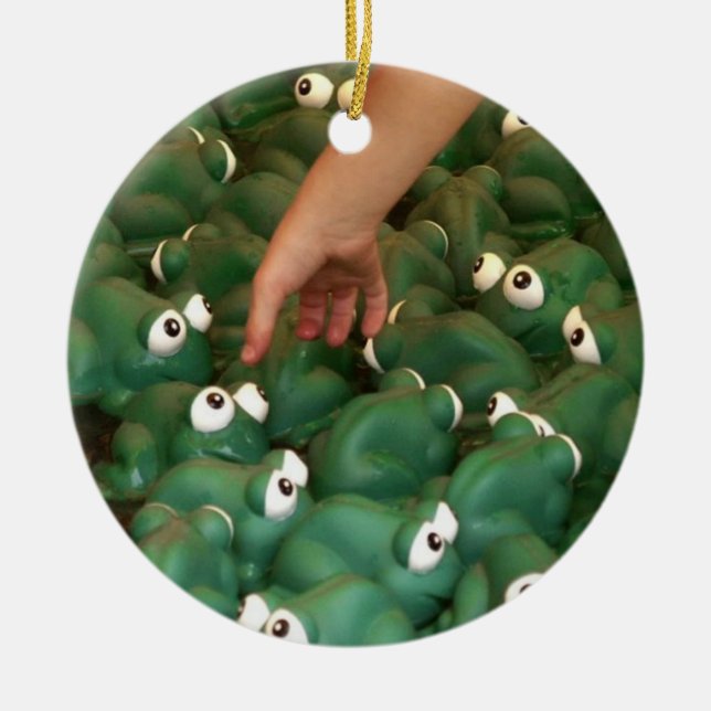 Adorno De Cerámica Elegido (Frente)