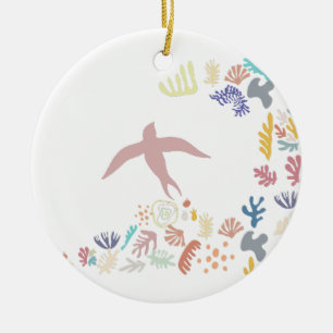 Adorno De Cerámica Elementos de Arte de Dove Matisse
