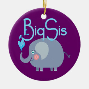Adorno De Cerámica Elephant Big Sis
