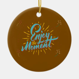 Adorno De Cerámica Elevación de mensajes para una vista positiva