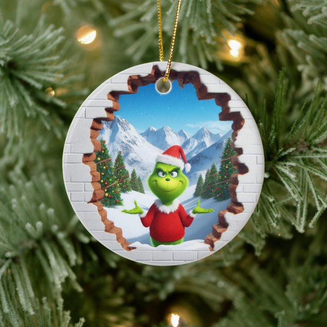 Adorno De Cerámica Elf 3D Sassy (Árbol)