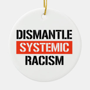 Adorno De Cerámica Eliminar el racismo sistémico