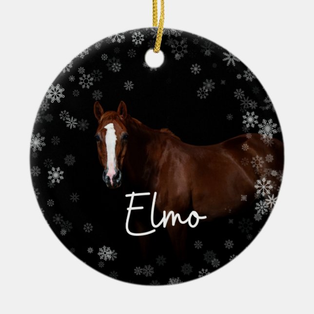 Adorno De Cerámica Elmo Ornament (Frente)