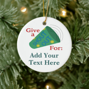 Adorno De Cerámica Elogio Personalizable