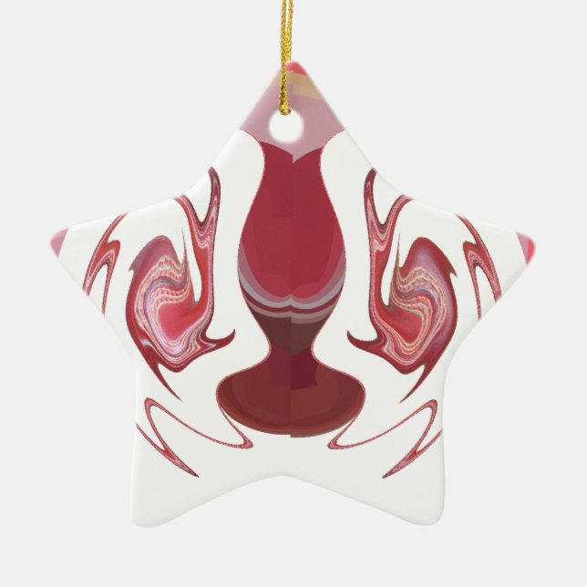 Adorno De Cerámica Embers de la Tierra: Tapiz texturizado de África (Frente)