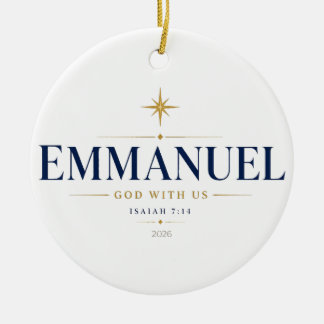 Adorno De Cerámica Emmanuel Estrella 2026