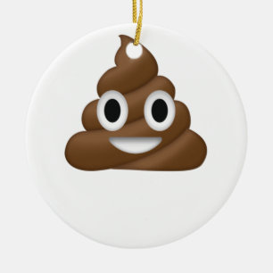 Adorno De Cerámica Emoji Cute Poop