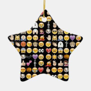 Adorno De Cerámica emoji de halloween