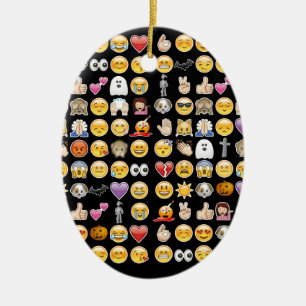 Adorno De Cerámica emoji de halloween